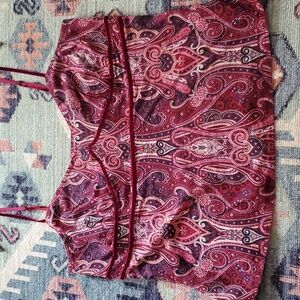 Vintage Tommy hilfiger y2k cropped paisley tank size xl